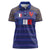 Custom France Rugby-Le XV de France Women Polo Shirt Go Les Bleus