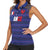 Custom France Rugby-Le XV de France Women Sleeveless Polo Shirt Go Les Bleus