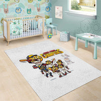 Venezuela Baseball Champions Area Rug Glory Arepa Team