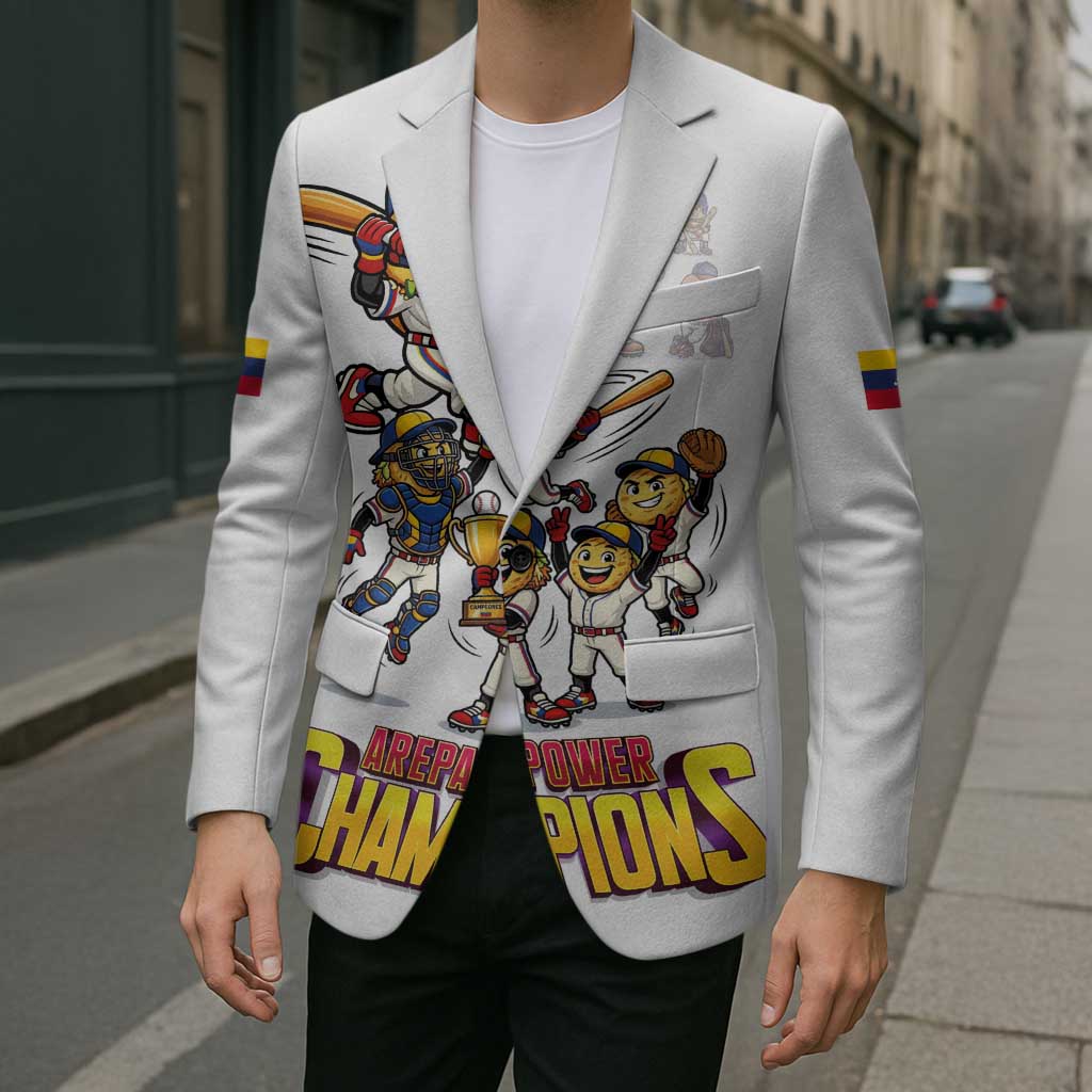 Venezuela Baseball Champions Blazer Glory Arepa Team