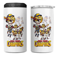 Venezuela Baseball Champions 4 in 1 Can Cooler Tumbler Glory Arepa Team