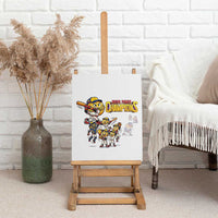 Venezuela Baseball Champions Canvas Wall Art Glory Arepa Team
