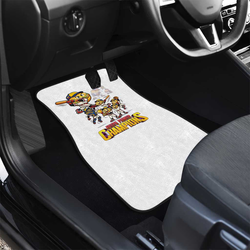 Venezuela Baseball Champions Car Mats Glory Arepa Team