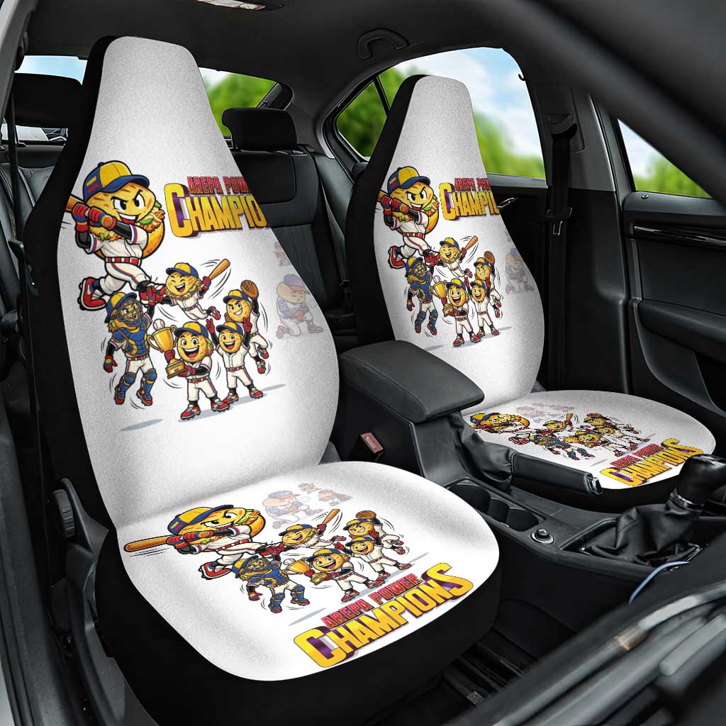 Venezuela Baseball Champions Car Seat Cover Glory Arepa Team