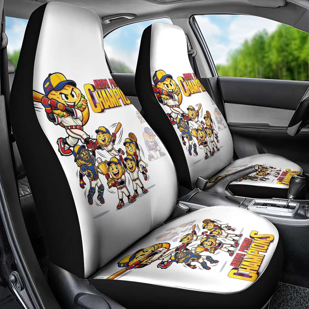 Venezuela Baseball Champions Car Seat Cover Glory Arepa Team
