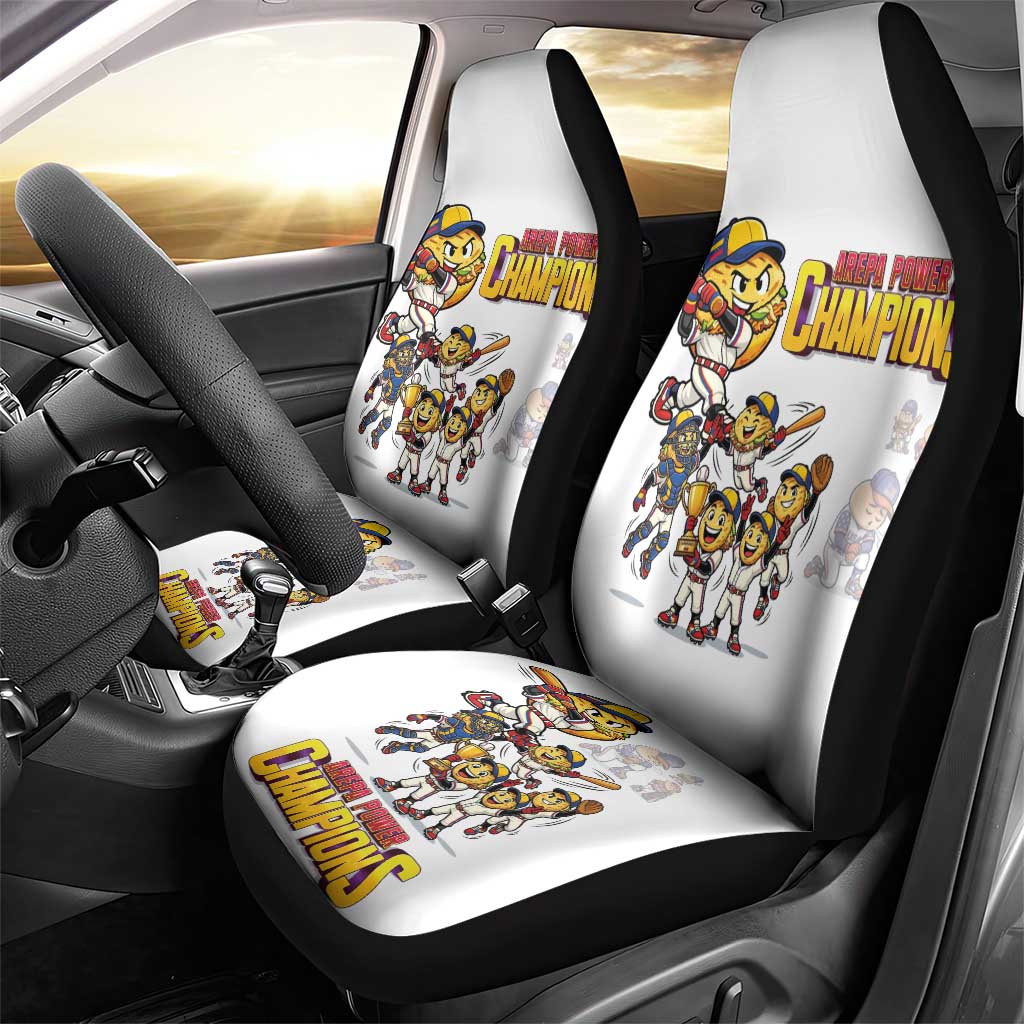 Venezuela Baseball Champions Car Seat Cover Glory Arepa Team