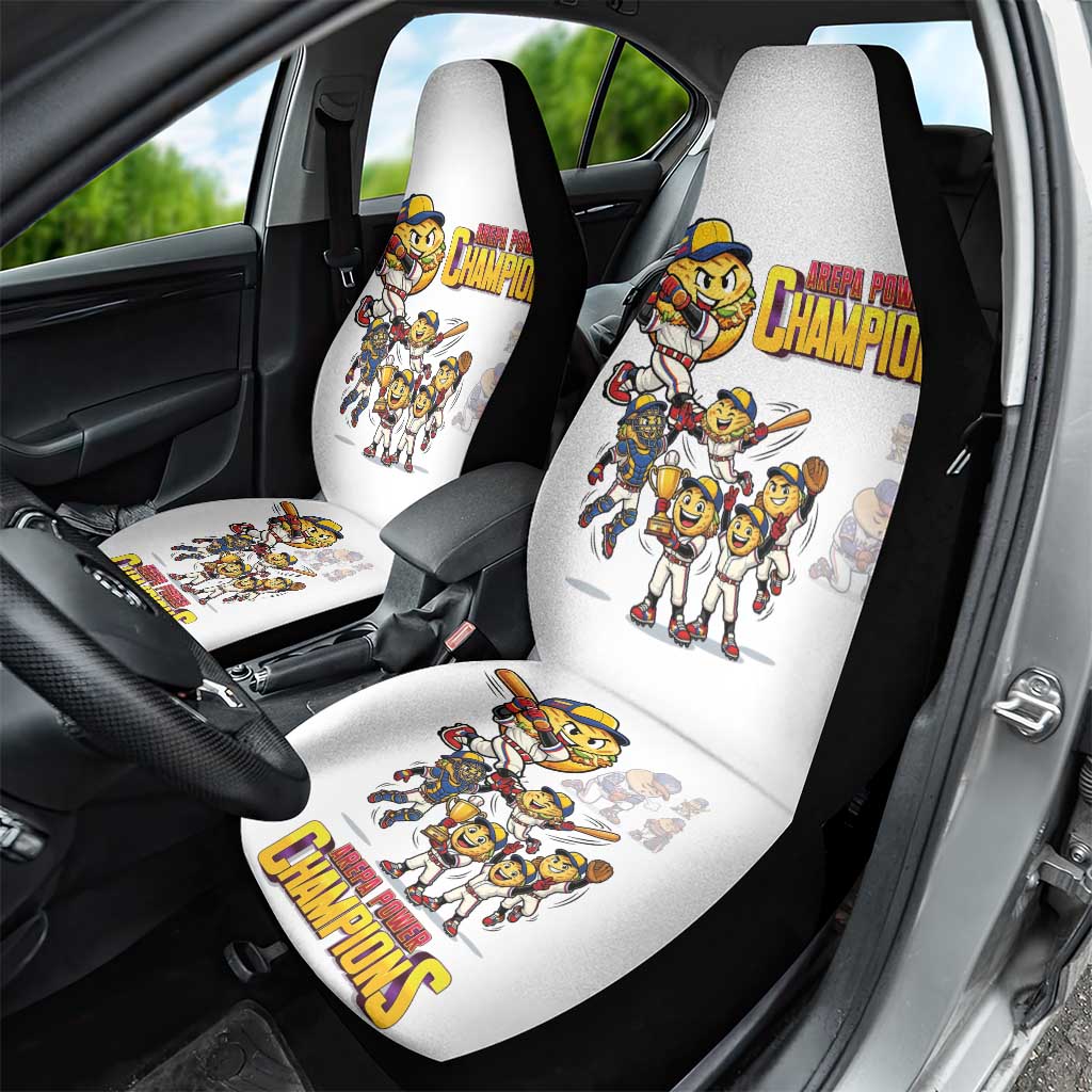 Venezuela Baseball Champions Car Seat Cover Glory Arepa Team