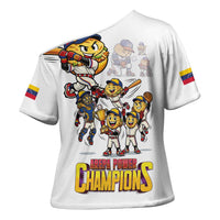 Venezuela Baseball Champions Cross Shoulder Shirt Glory Arepa Team