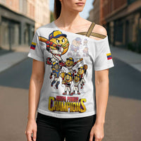 Venezuela Baseball Champions Cross Shoulder Shirt Glory Arepa Team
