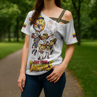 Venezuela Baseball Champions Cross Shoulder Shirt Glory Arepa Team