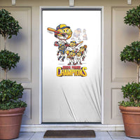Venezuela Baseball Champions Door Cover Glory Arepa Team