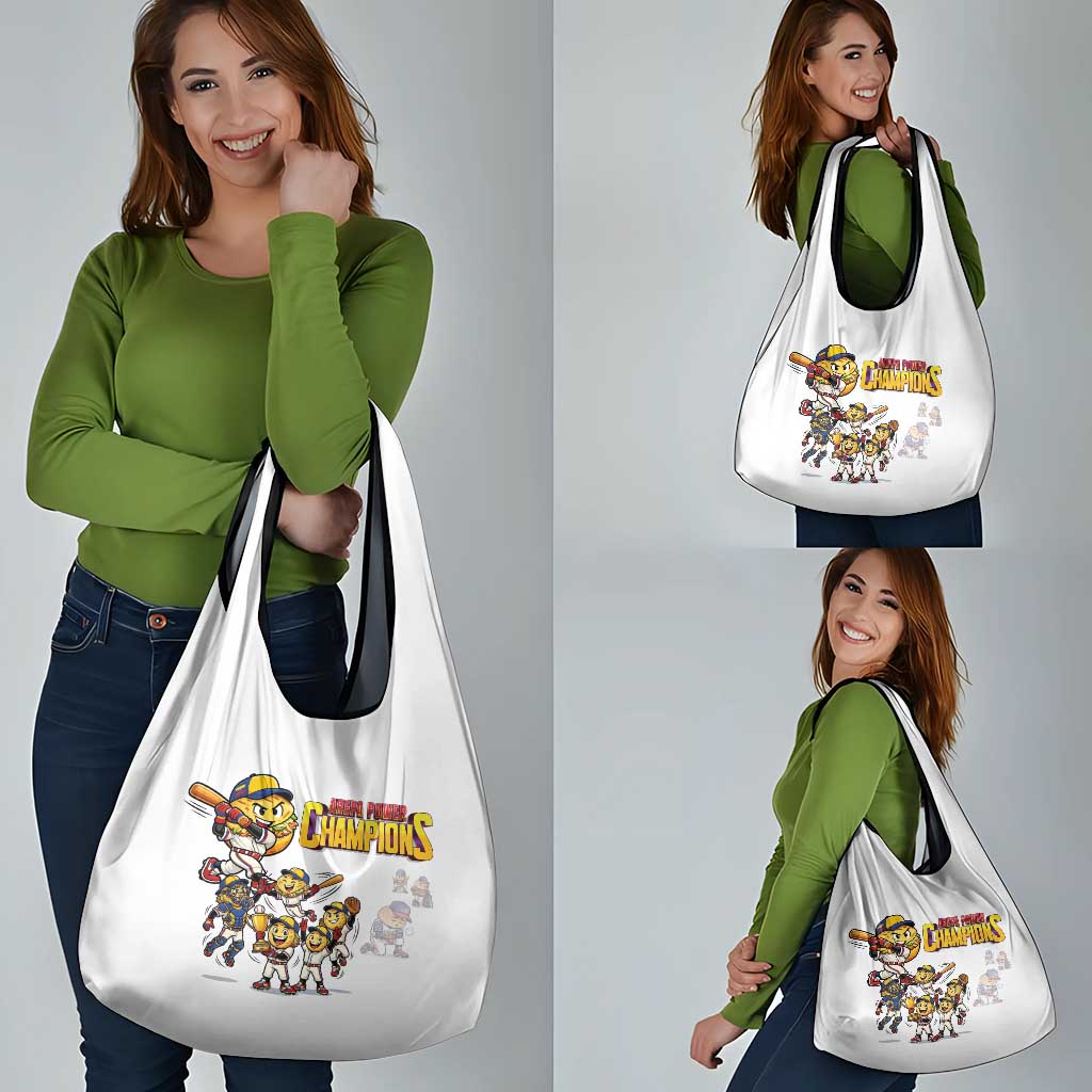 Venezuela Baseball Champions Grocery Bag Glory Arepa Team