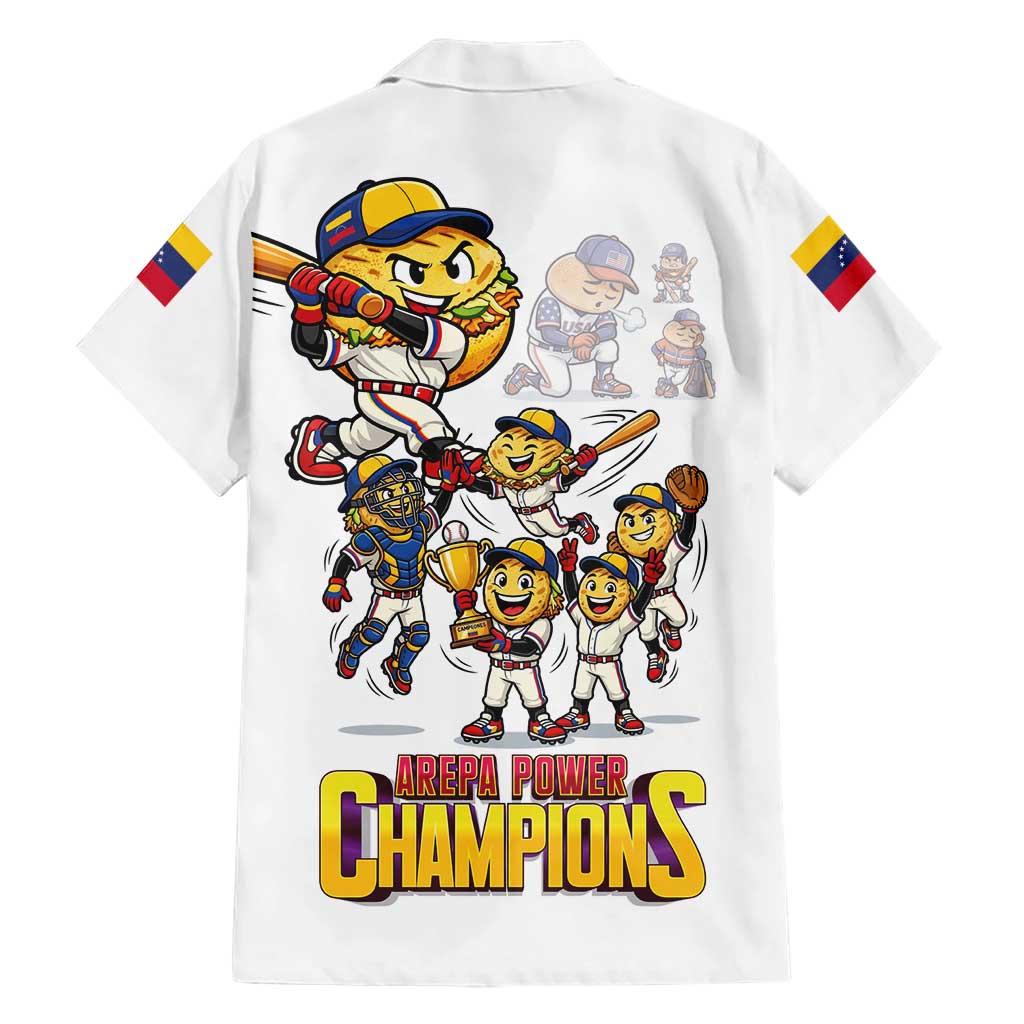 Venezuela Baseball Champions Hawaiian Shirt Glory Arepa Team