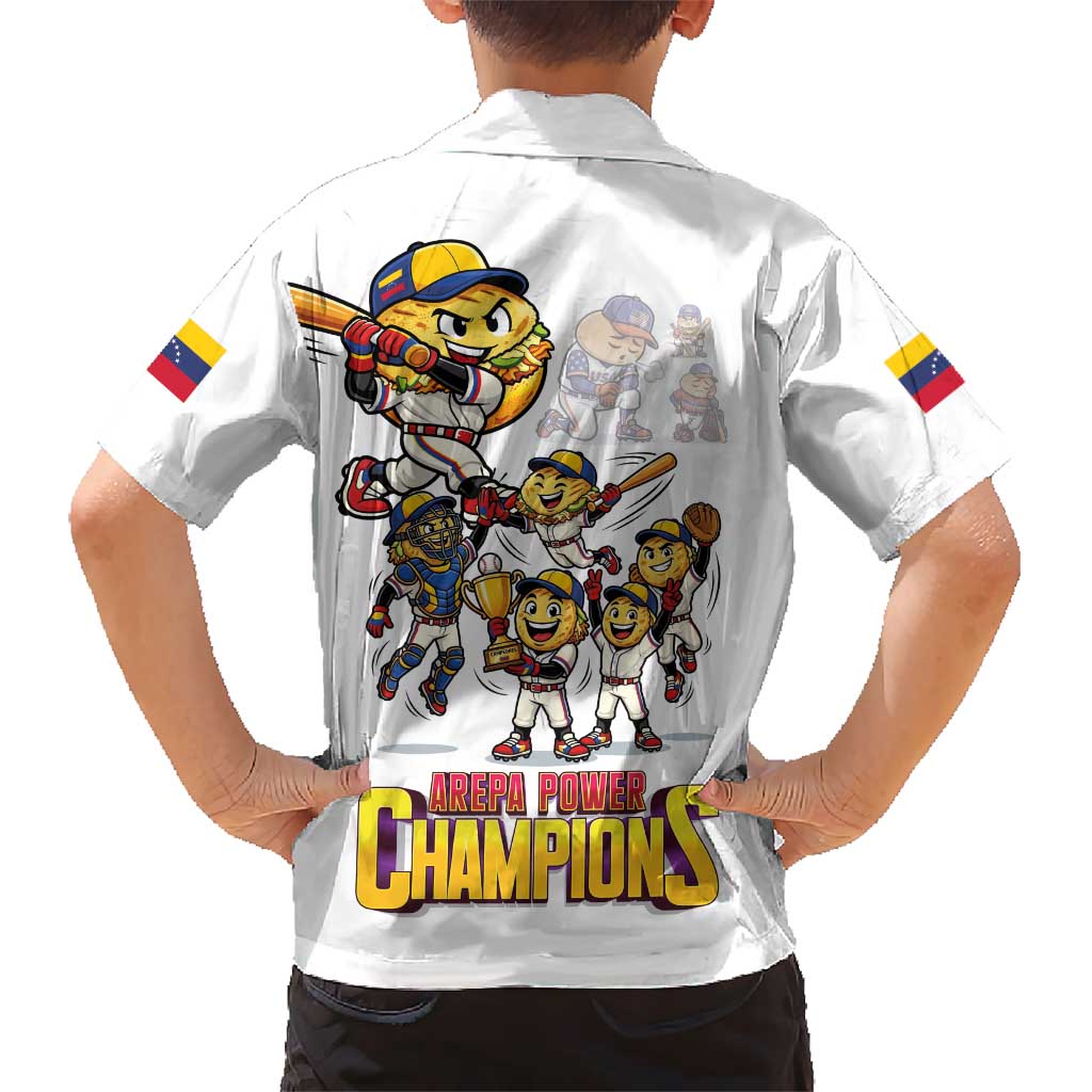 Venezuela Baseball Champions Hawaiian Shirt Glory Arepa Team