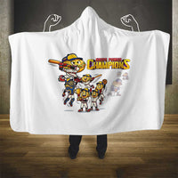 Venezuela Baseball Champions Hooded Blanket Glory Arepa Team