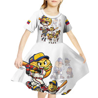 Venezuela Baseball Champions Kid Short Sleeve Dress Glory Arepa Team
