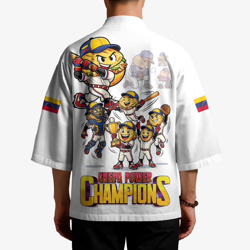 Venezuela Baseball Champions Kimono Glory Arepa Team
