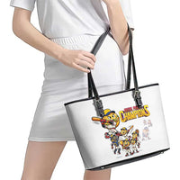 Venezuela Baseball Champions Leather Tote Bag Glory Arepa Team