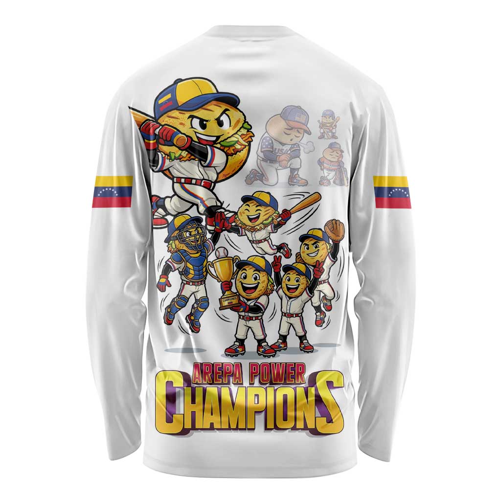 Venezuela Baseball Champions Long Sleeve Shirt Glory Arepa Team