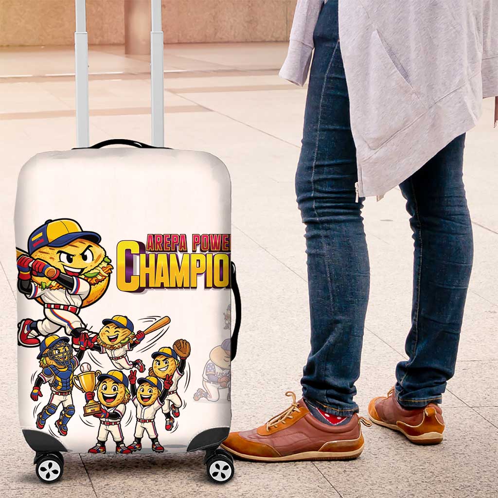 Venezuela Baseball Champions Luggage Cover Glory Arepa Team