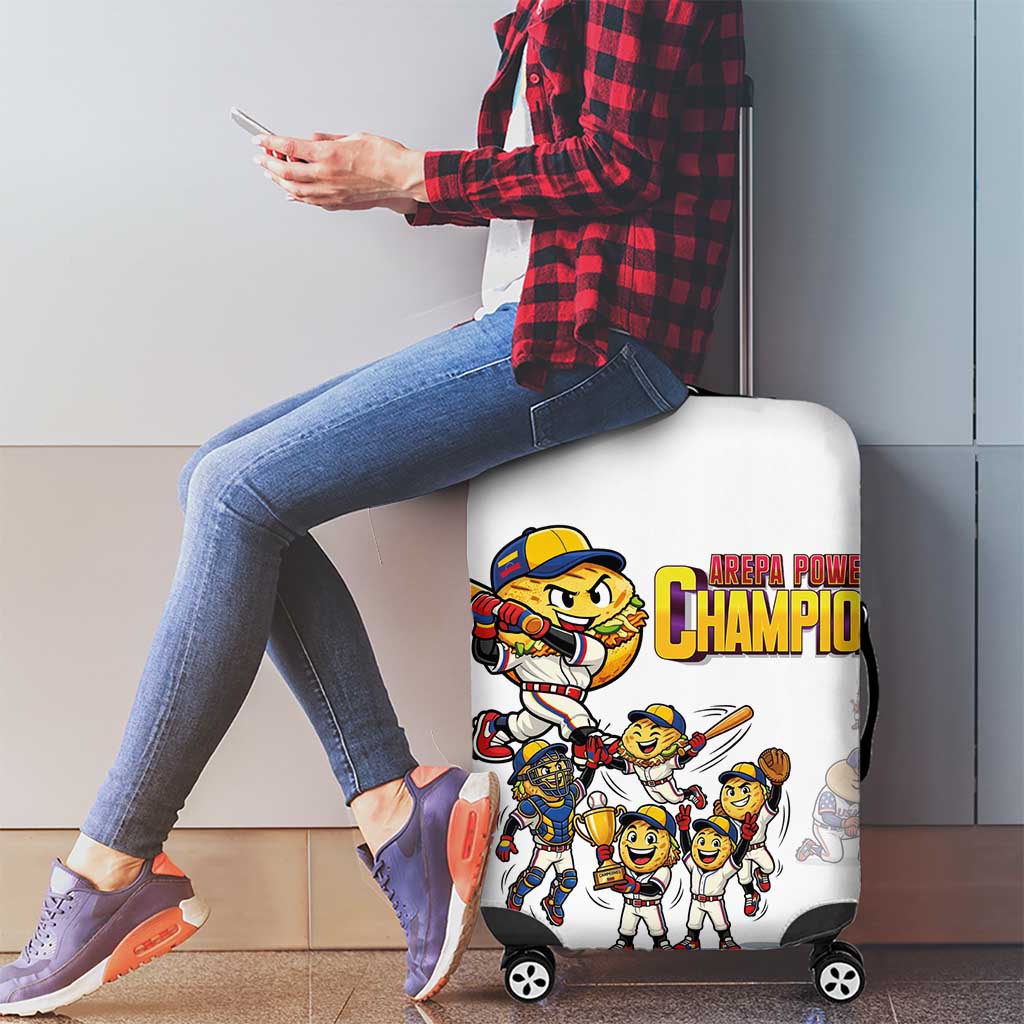 Venezuela Baseball Champions Luggage Cover Glory Arepa Team