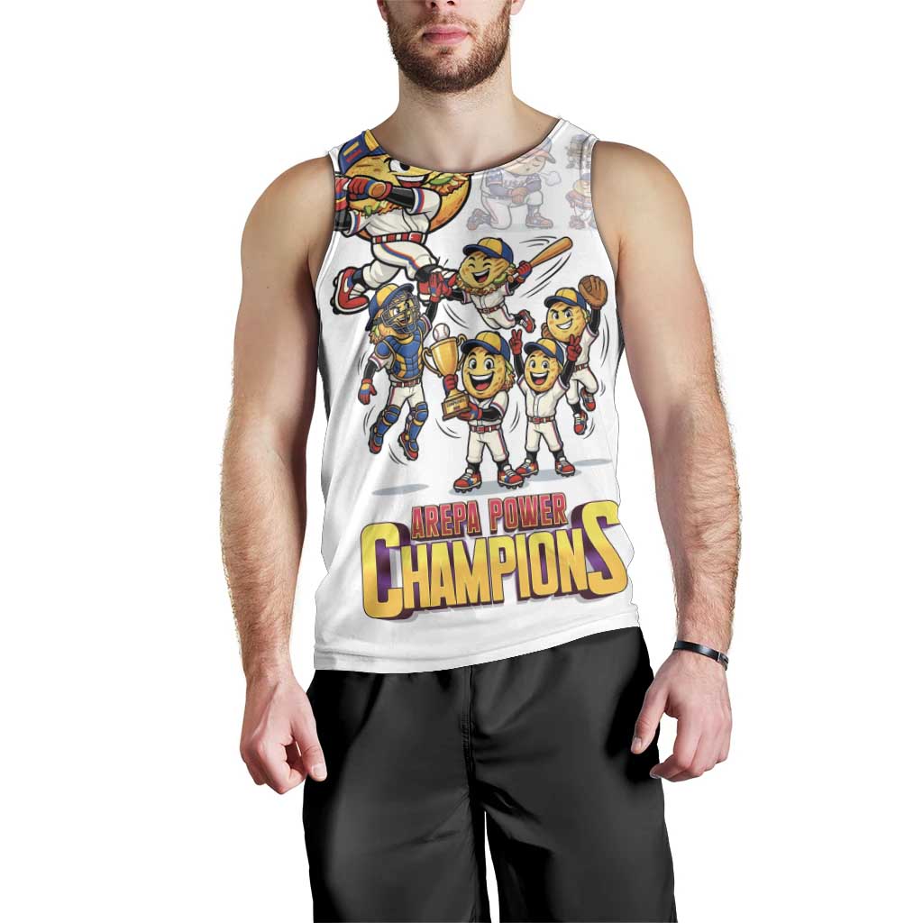 Venezuela Baseball Champions Men Tank Top Glory Arepa Team