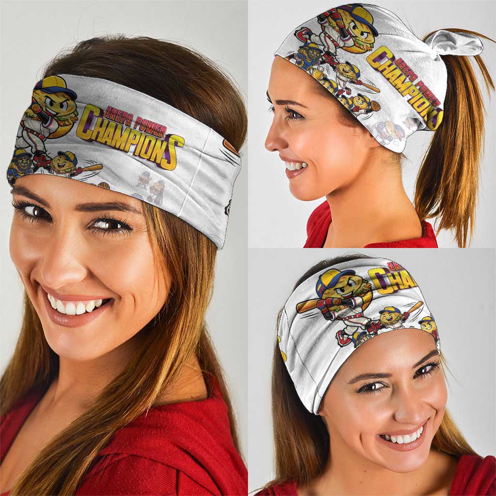 Venezuela Baseball Champions Neck Gaiter Glory Arepa Team