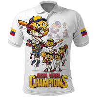 Venezuela Baseball Champions Polo Shirt Glory Arepa Team