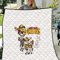 Venezuela Baseball Champions Quilt Glory Arepa Team