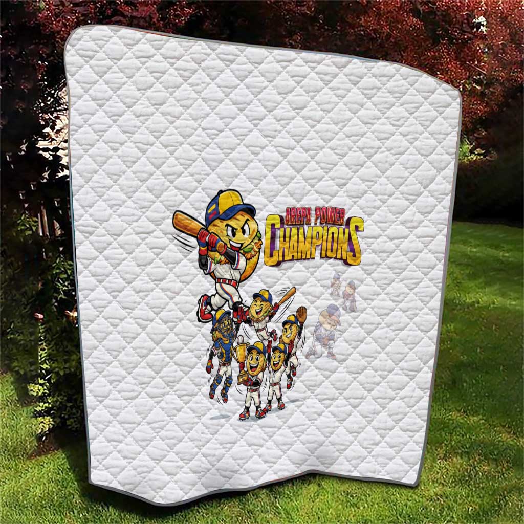 Venezuela Baseball Champions Quilt Glory Arepa Team