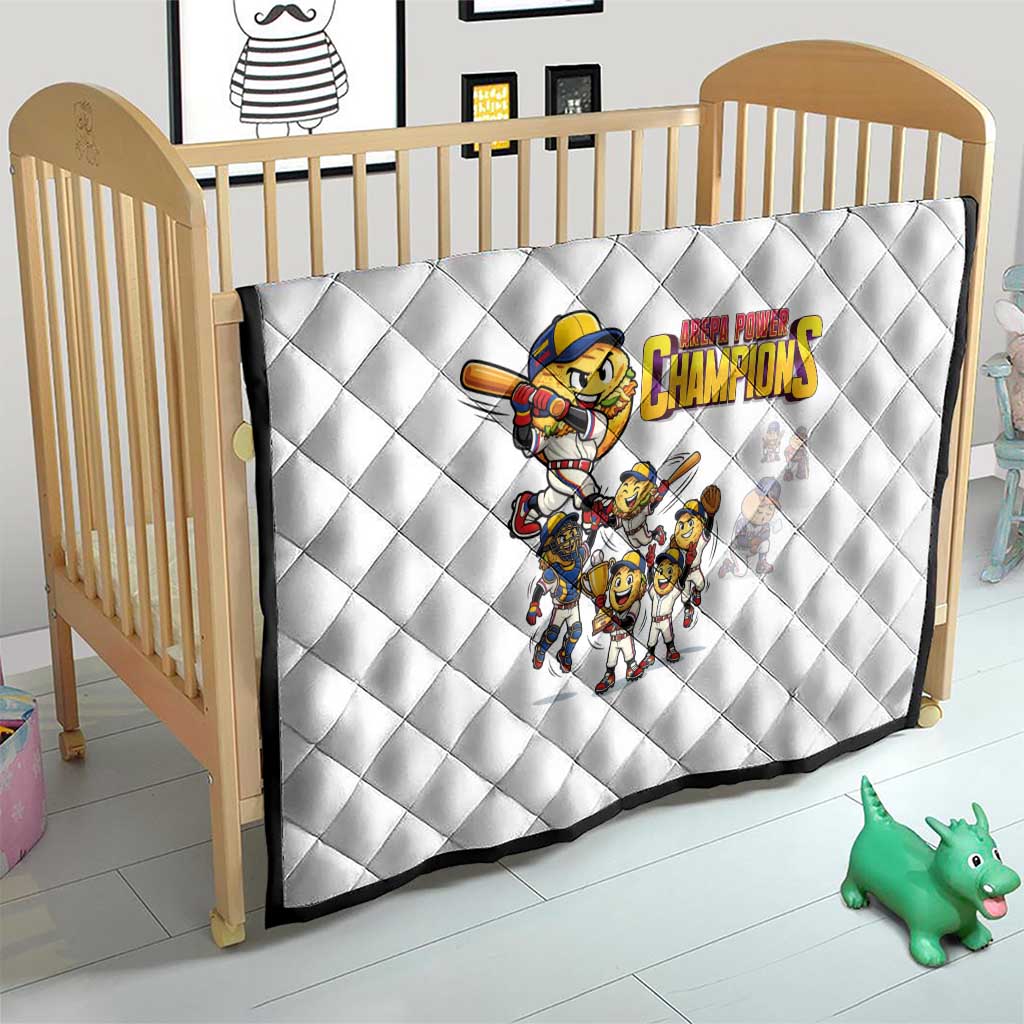Venezuela Baseball Champions Quilt Glory Arepa Team
