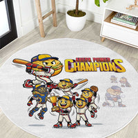 Venezuela Baseball Champions Round Carpet Glory Arepa Team