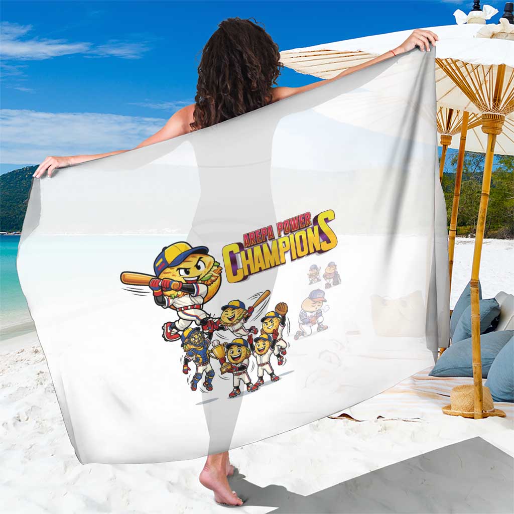 Venezuela Baseball Champions Sarong Glory Arepa Team