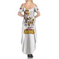 Venezuela Baseball Champions Summer Maxi Dress Glory Arepa Team