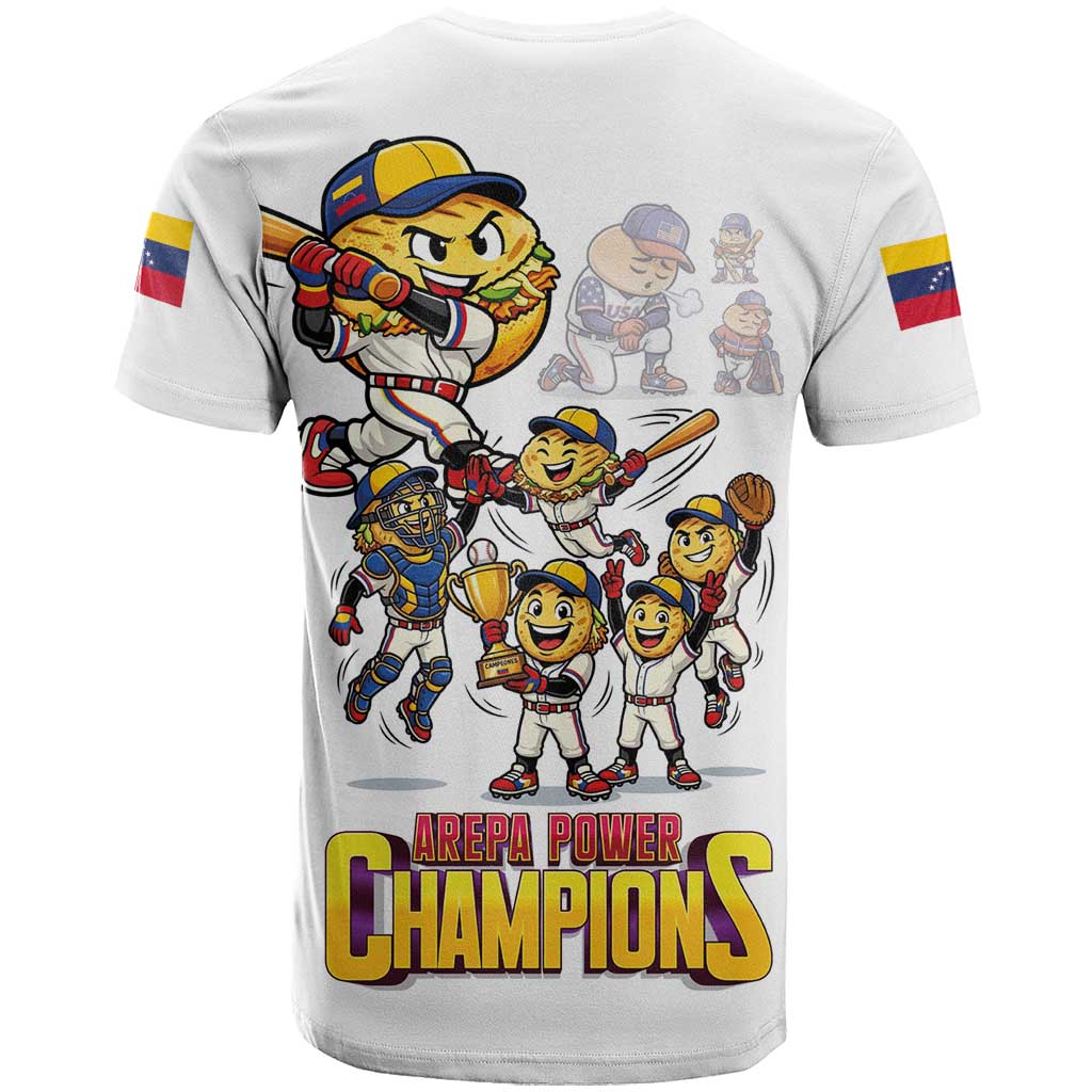 Venezuela Baseball Champions T Shirt Glory Arepa Team