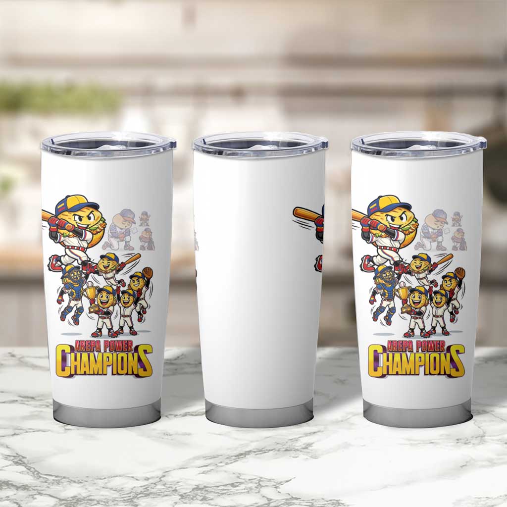 Venezuela Baseball Champions Tumbler Cup Glory Arepa Team