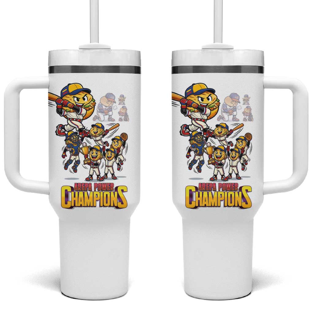 Venezuela Baseball Champions Tumbler With Handle Glory Arepa Team