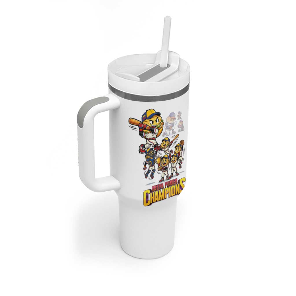 Venezuela Baseball Champions Tumbler With Handle Glory Arepa Team