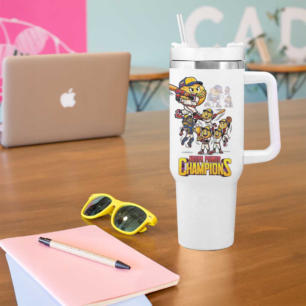Venezuela Baseball Champions Tumbler With Handle Glory Arepa Team