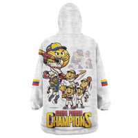 Venezuela Baseball Champions Wearable Blanket Hoodie Glory Arepa Team