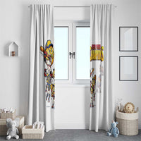 Venezuela Baseball Champions Window Curtain Glory Arepa Team