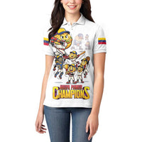 Venezuela Baseball Champions Women Polo Shirt Glory Arepa Team