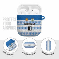 Argentina Rugby Custom AirPods Case Los Pumas Jaguar Race Style - Wonder Print Shop