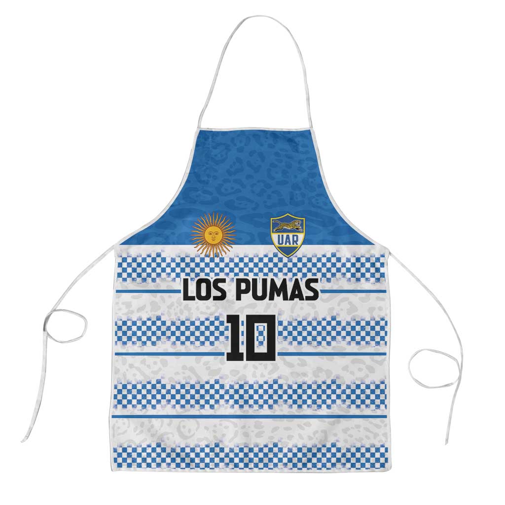 Argentina Rugby Custom Apron Los Pumas Jaguar Race Style - Wonder Print Shop