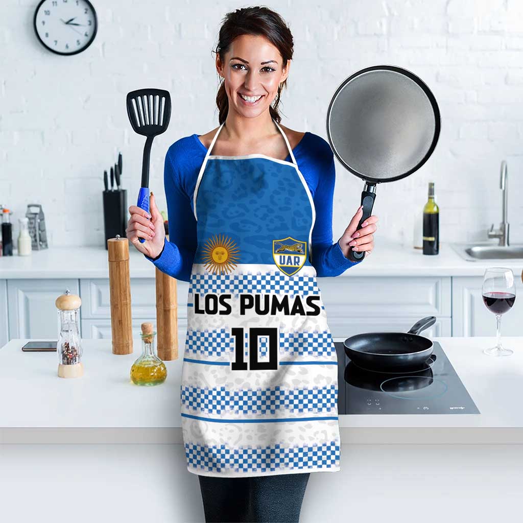 Argentina Rugby Custom Apron Los Pumas Jaguar Race Style - Wonder Print Shop