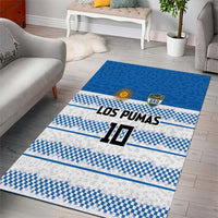 Argentina Rugby Custom Area Rug Los Pumas Jaguar Race Style - Wonder Print Shop