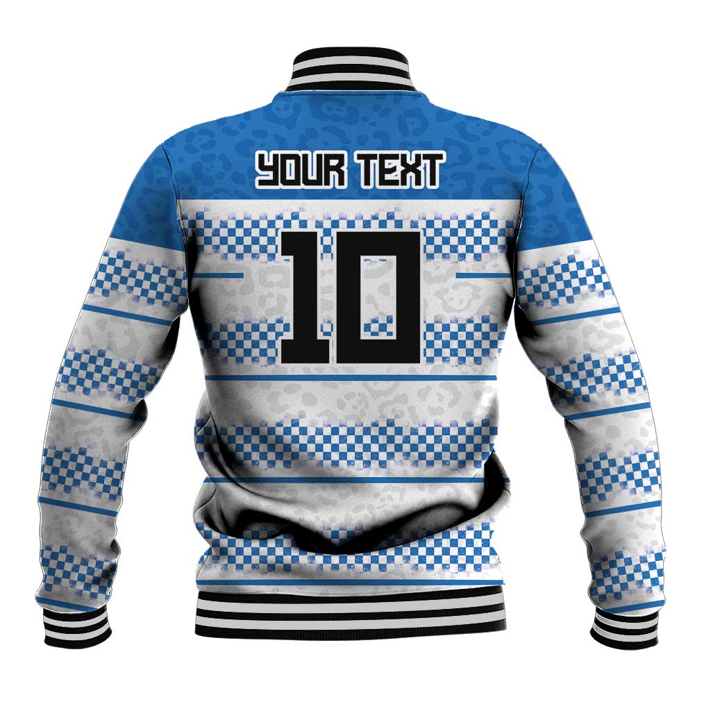 Argentina Rugby Custom Baseball Jacket Los Pumas Jaguar Race Style - Wonder Print Shop