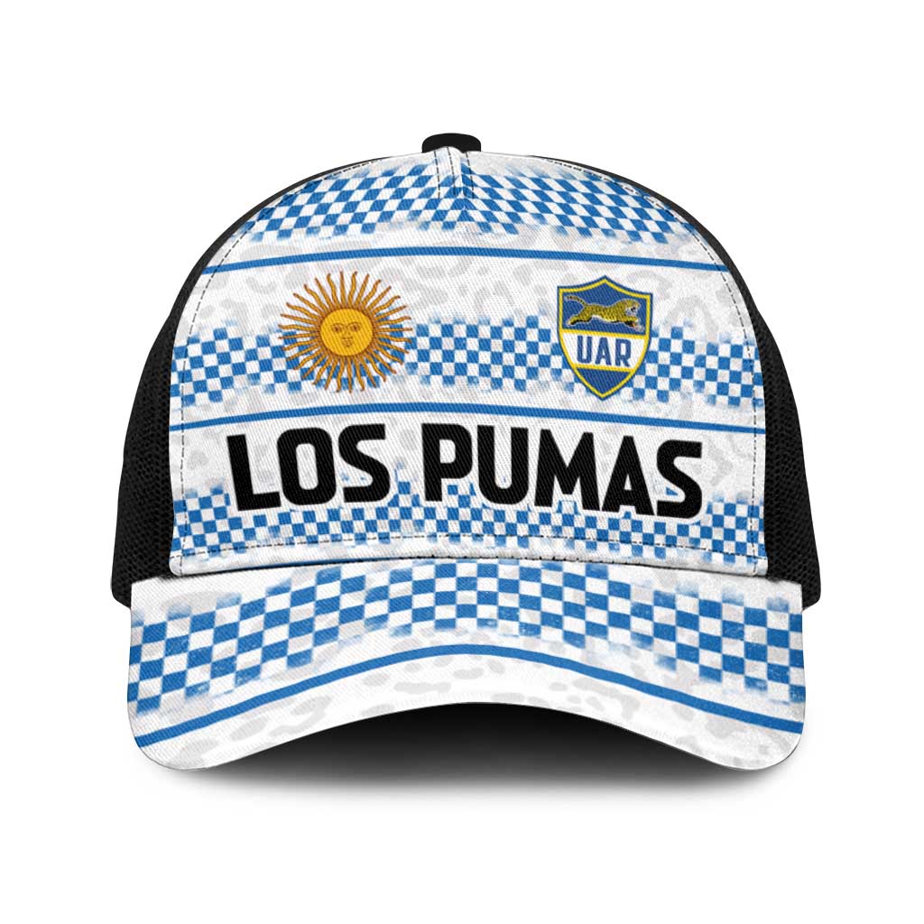 Argentina Rugby Baseball Net Cap Los Pumas Jaguar Race Style - Wonder Print Shop