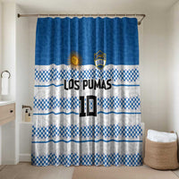 Argentina Rugby Custom Bathroom Set Los Pumas Jaguar Race Style - Wonder Print Shop