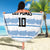 Argentina Rugby Custom Beach Blanket Los Pumas Jaguar Race Style - Wonder Print Shop